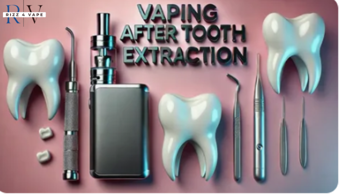 Can You Vape After a Tooth Extraction