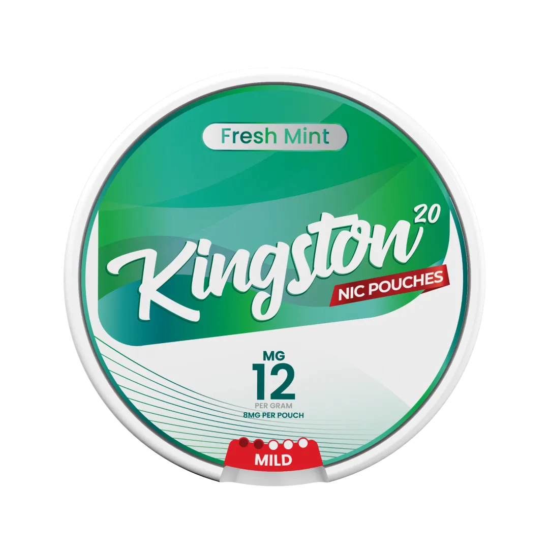 Kingston Fresh Mint Nicotine Pouches