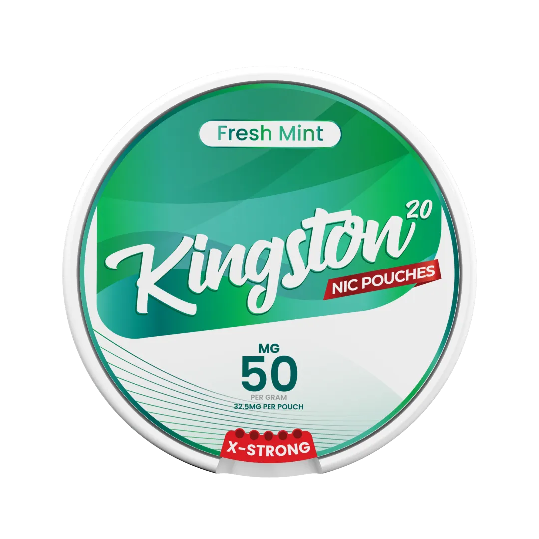 Kingston Fresh Mint Nicotine Pouches