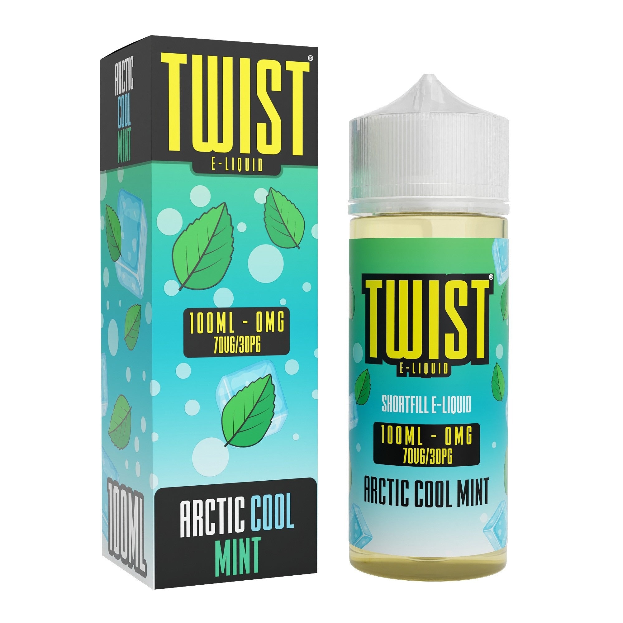 Arctic cool mint 100ml e liquid twist liquids