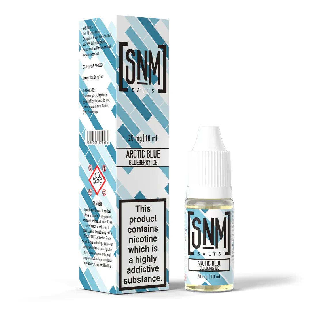 SNM Vapes Nic Salts E-Liquid