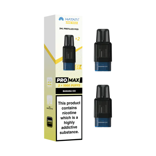 Hayati Pro Max S1 1000+ Prefilled Pods