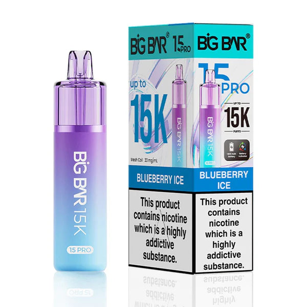 Big Bar Pro 15K Puffs Prefilled Pod Kit - Box of 5
