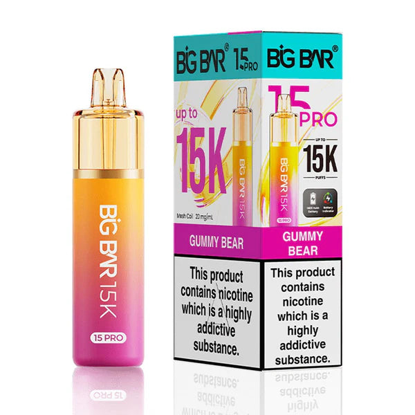 Big Bar Pro 15K Puffs Prefilled Pod Kit - Box of 5