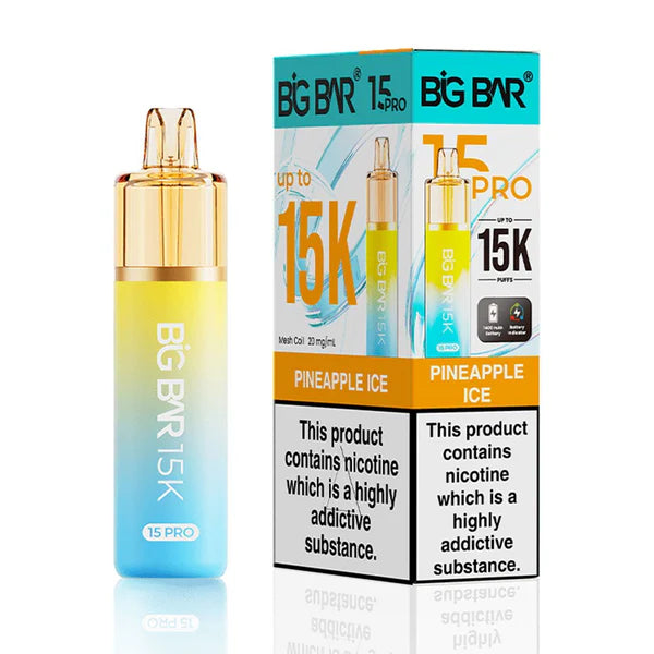 Big Bar Pro 15K Puffs Prefilled Pod Kit - Box of 5