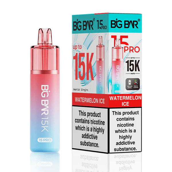 Big Bar Pro 15K Puffs Prefilled Pod Kit - Box of 5