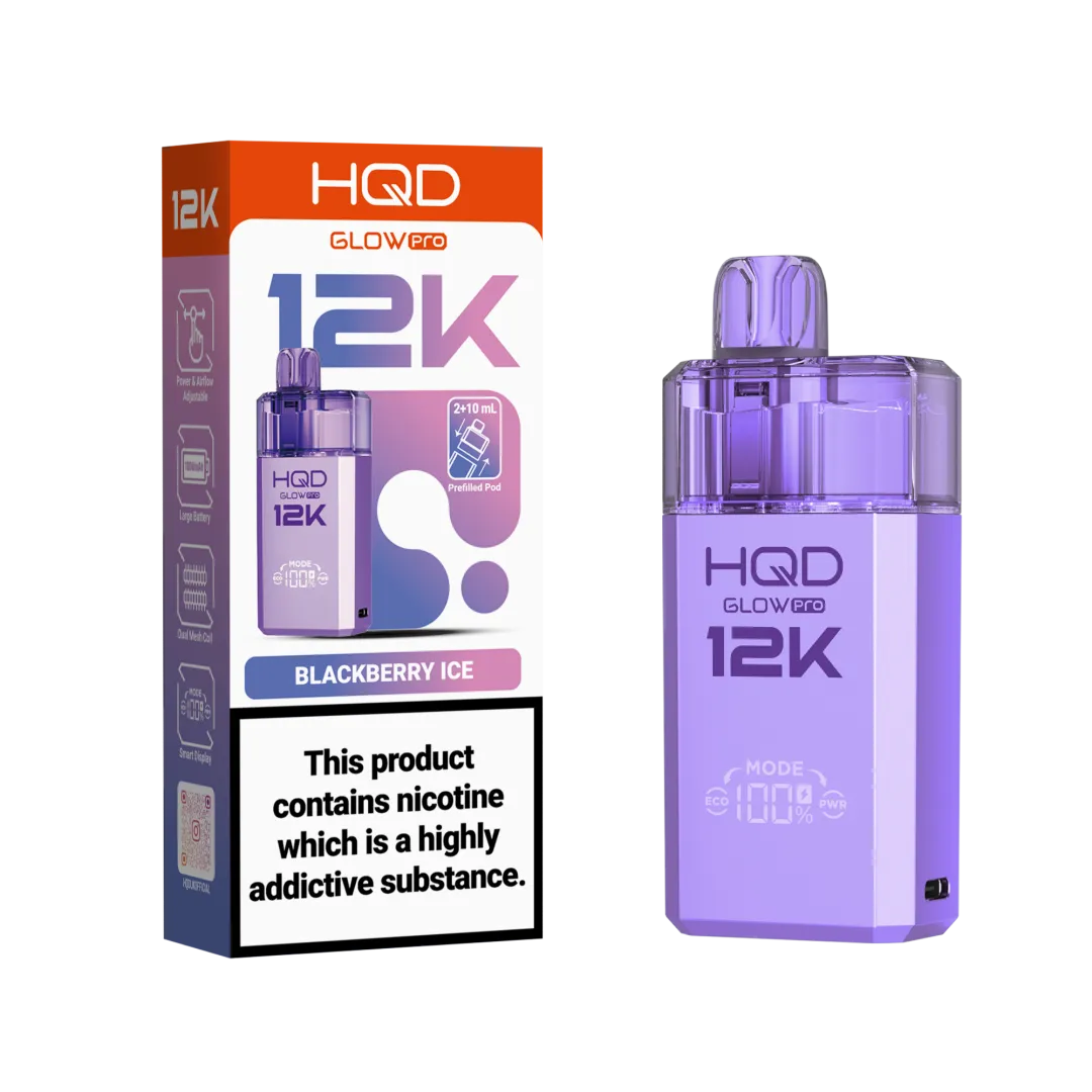 HQD Glow Pro 12k Prefiiled Kit