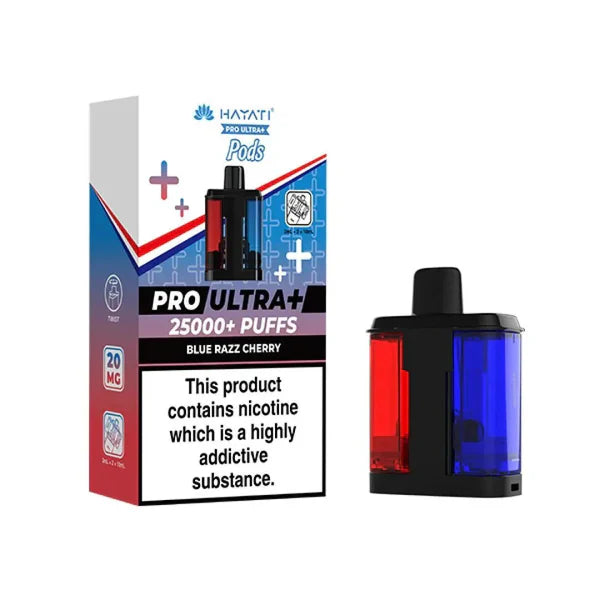 Hayati Pro Ultra Plus 25k Prefilled Pods - Box of 5