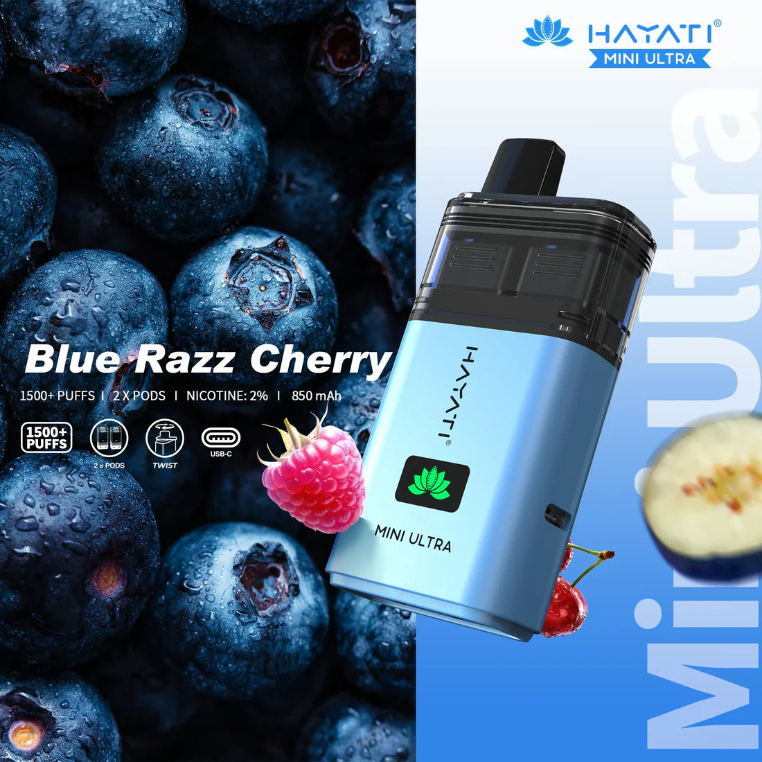 Hayati Mini Ultra 1500+ Puffs