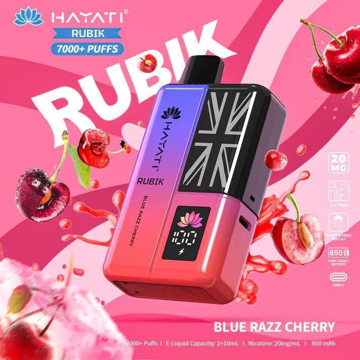 Hayati Rubik 7000+ Puffs Prefilled Kit