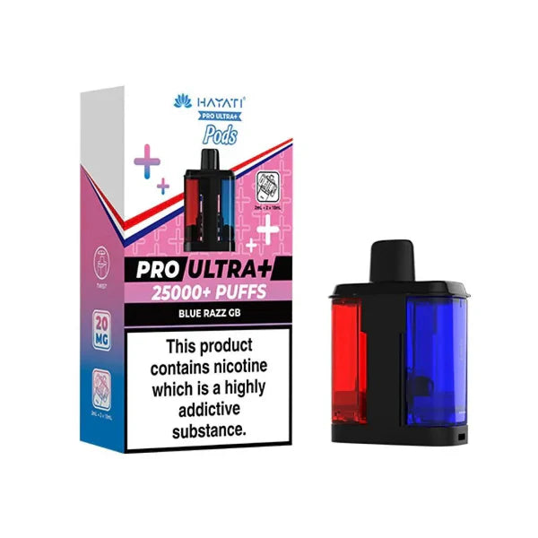 Hayati Pro Ultra Plus 25k Prefilled Pods - Box of 5