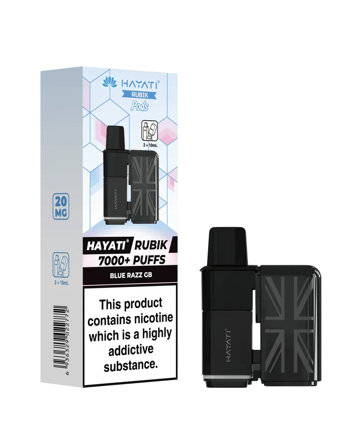 Hayati Rubik 7000 Prefilled Refill Pods - Box of 5