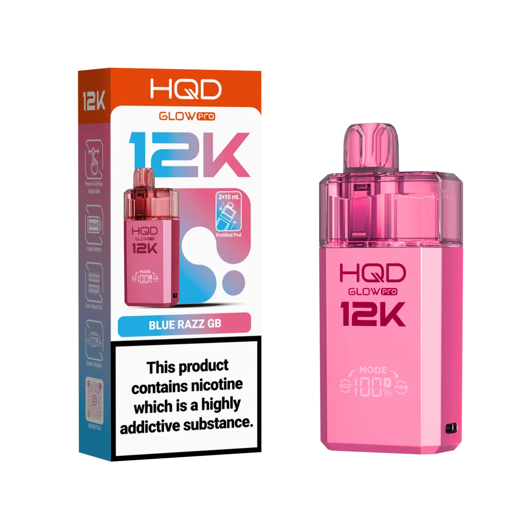 HQD Glow Pro 12k Prefiiled Kit