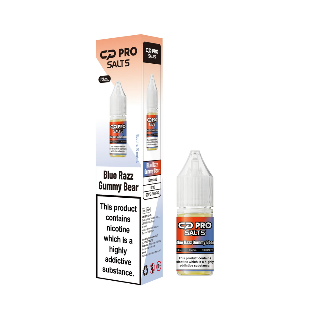Crystal Pro CP Nic Salt E-Liquid - 10mg & 20mg - Box of 5