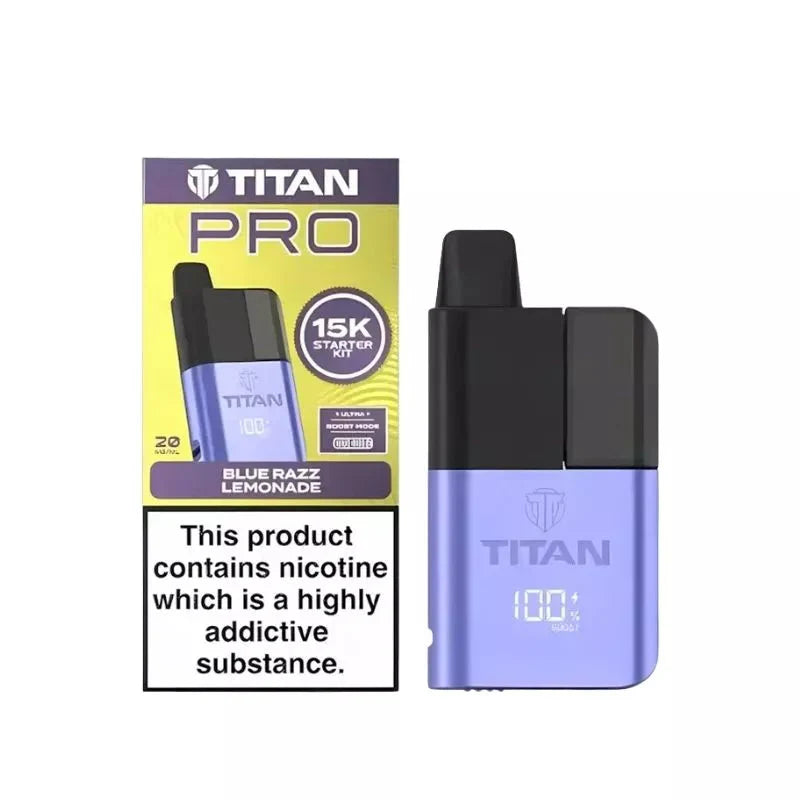 Titan Pro 15K Puffs Prefilled Pod Kit