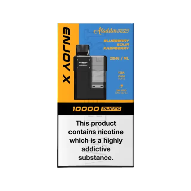 Aladdin Pro Enjoy X 10000 Prefilled Pods  - Box of 5
