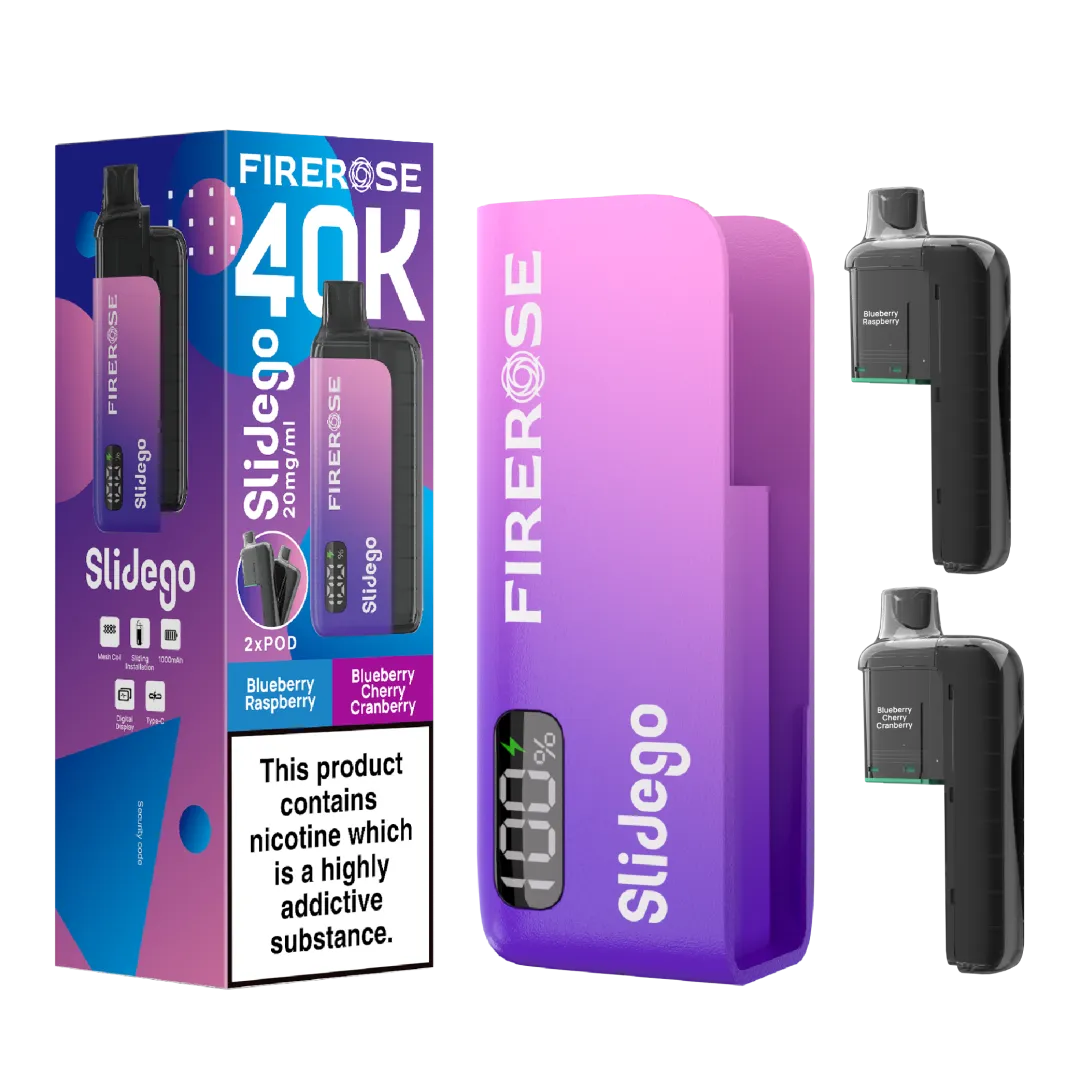 Firerose Slidego 40K Puffs Prefilled Pod Kit