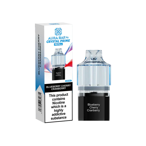 Crystal Prime Aura Bar 10k Replacement Pods