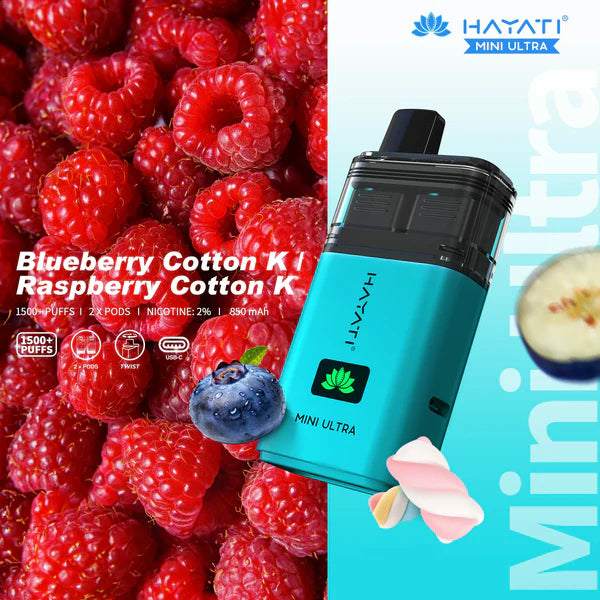 Hayati Mini Ultra 1500+ Puffs