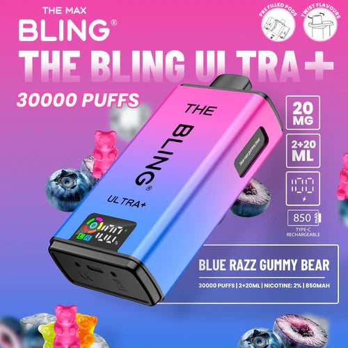 The Bling Ultra Plus 30k Puffs Prefilled Pod Vape Kit