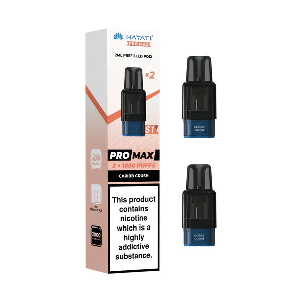 Hayati Pro Max S1 1000+ Prefilled Pods