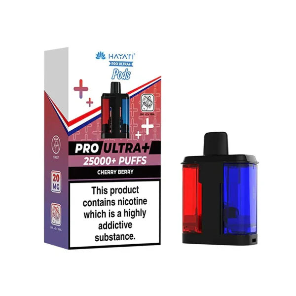 Hayati Pro Ultra Plus 25k Prefilled Pods - Box of 5