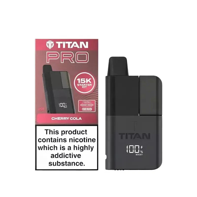 Titan Pro 15K Puffs Prefilled Pod Kit