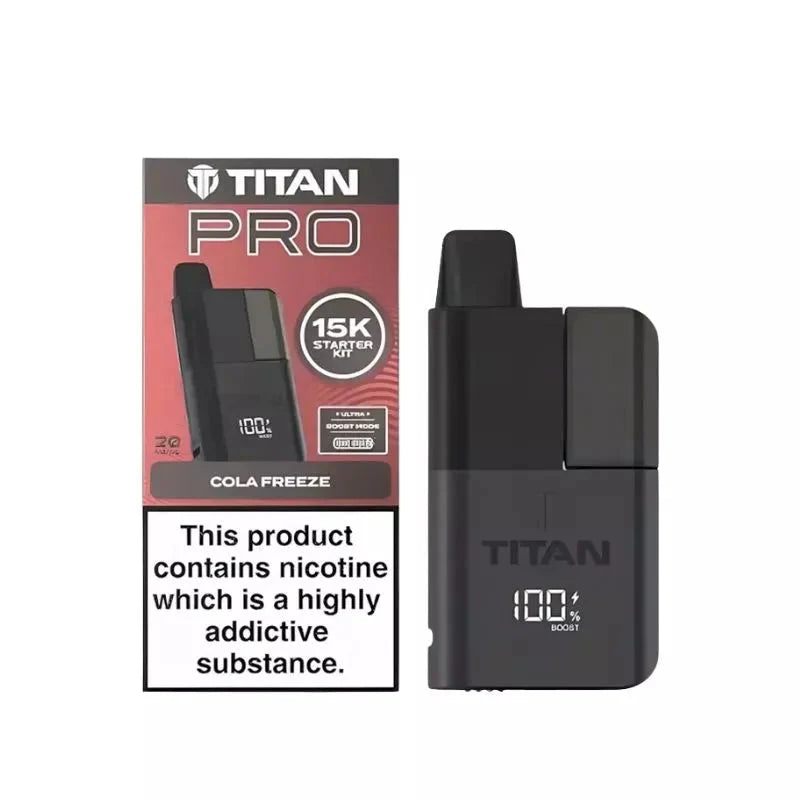 Titan Pro 15K Puffs Prefilled Pod Kit