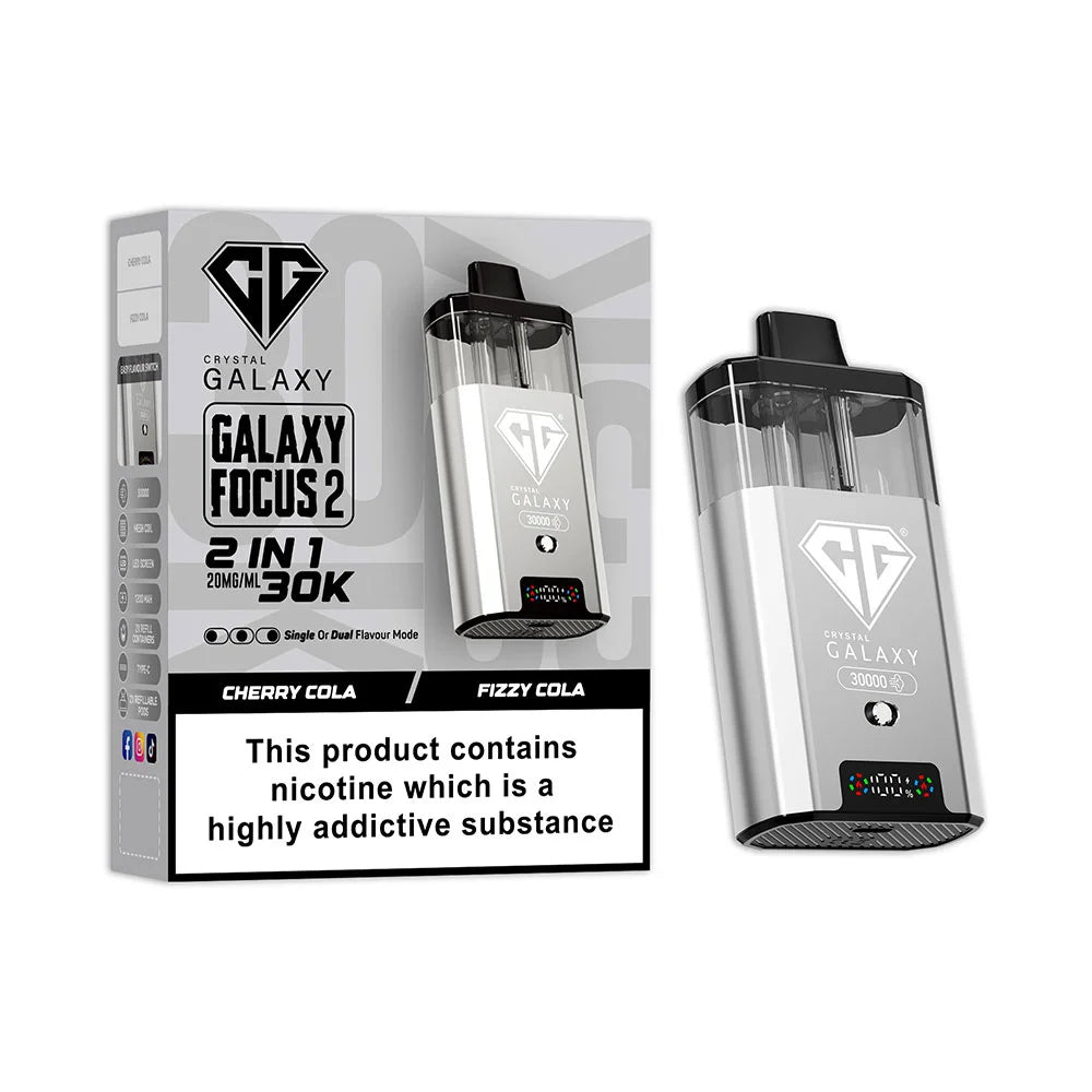 Crystal Galaxy Focus 2 30k Prefilled Vape Kit| TPD compliant