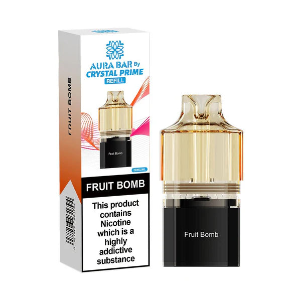 Crystal Prime Aura Bar 10k Replacement Pods - Box of 5