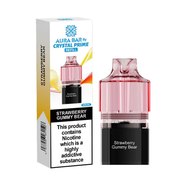 Crystal Prime Aura Bar 10k Replacement Pods - Box of 5