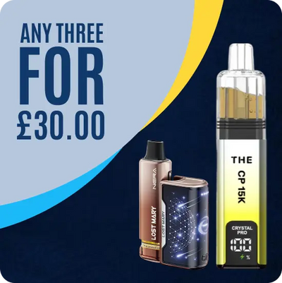 Offer - Any 3 for £30