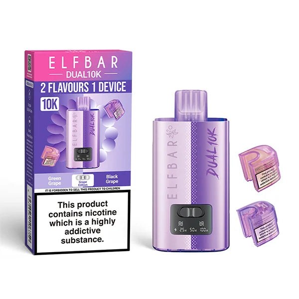 Elfbar Dual 10K Prefilled Pod Kit - Box of 5