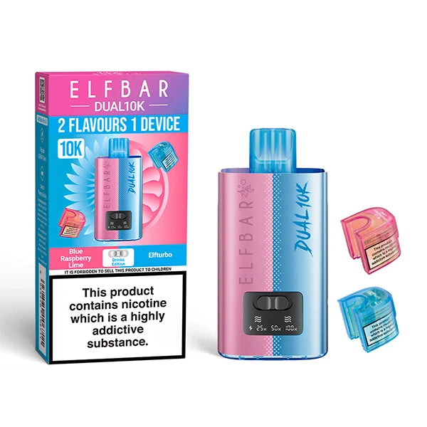 Elfbar Dual 10K Prefilled Pod Kit - Box of 5