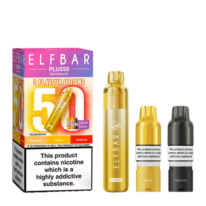 Elf Bar Plus 50 Prefilled Pod Kit