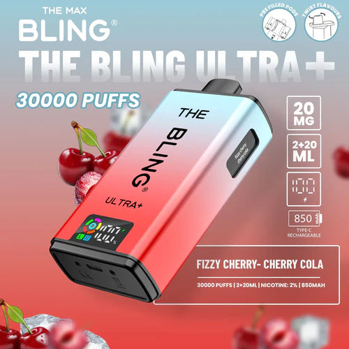 The Bling Ultra Plus 30k Puffs Prefilled Pod Vape Kit