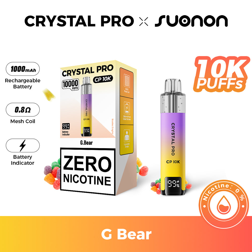 Crystal PRO CP 10K KIT 0MG  NO NICOTINE 10000 puff