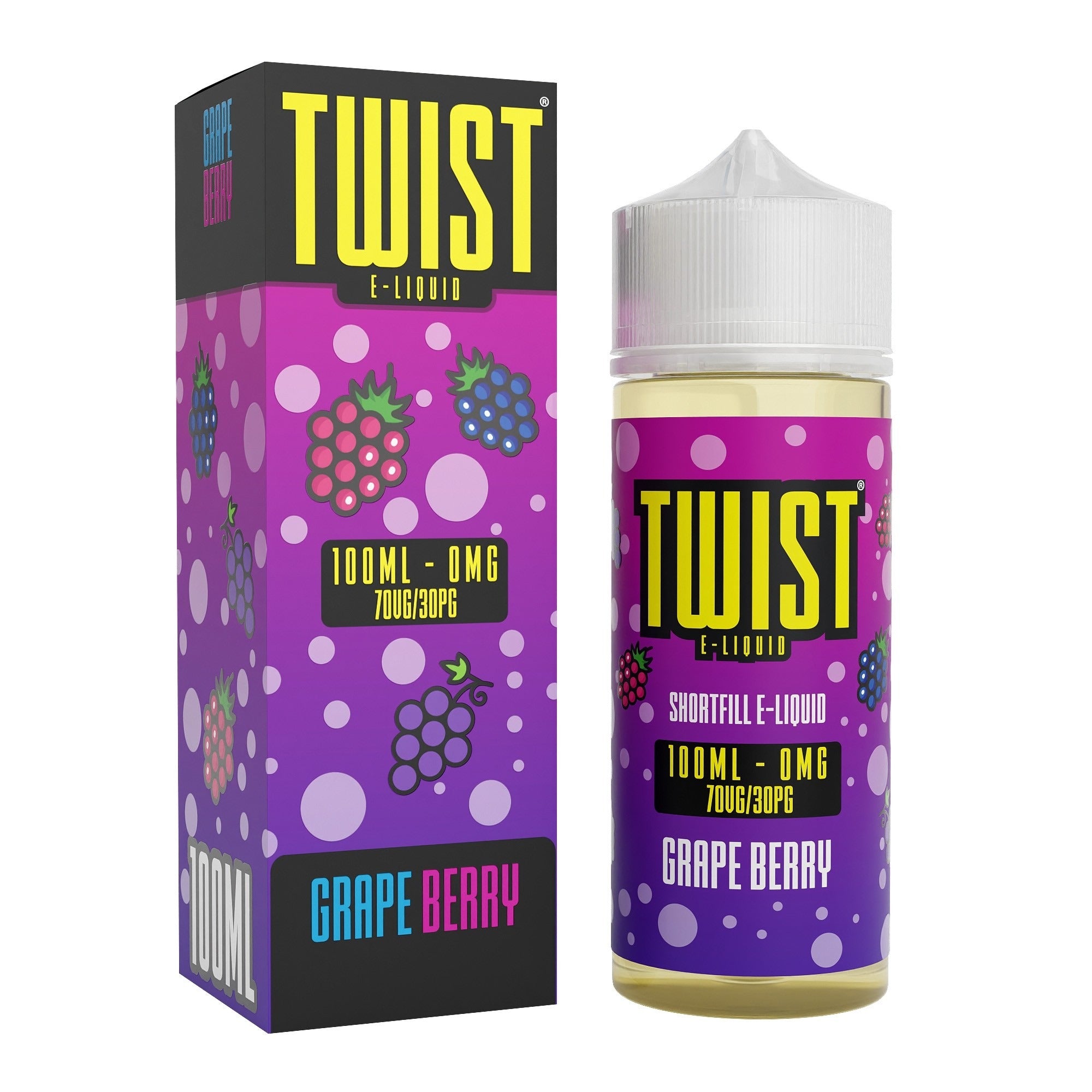 Grape berry 100ml e liquid twist liquids