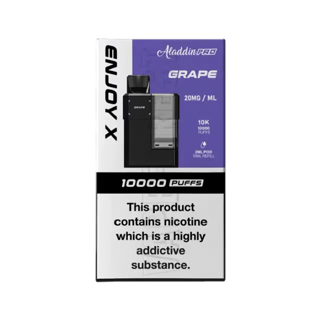 Aladdin Pro Enjoy X 10000 Prefilled Pods  - Box of 5