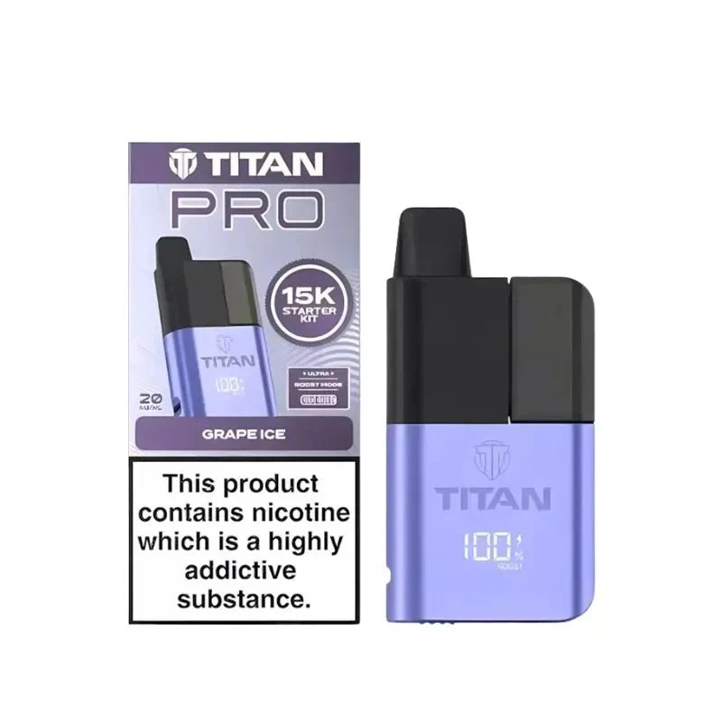 Titan Pro 15K Puffs Prefilled Pod Kit