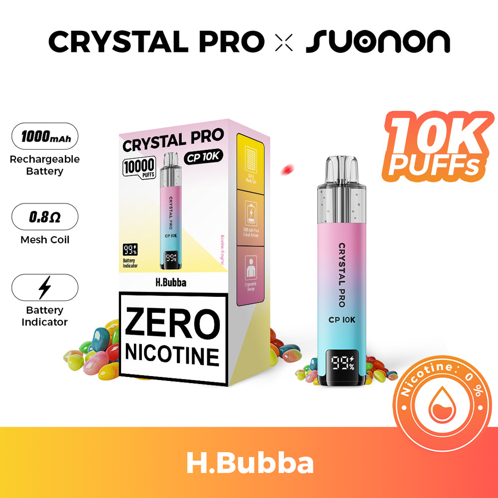Crystal PRO CP 10K KIT 0MG  NO NICOTINE 10000 puff