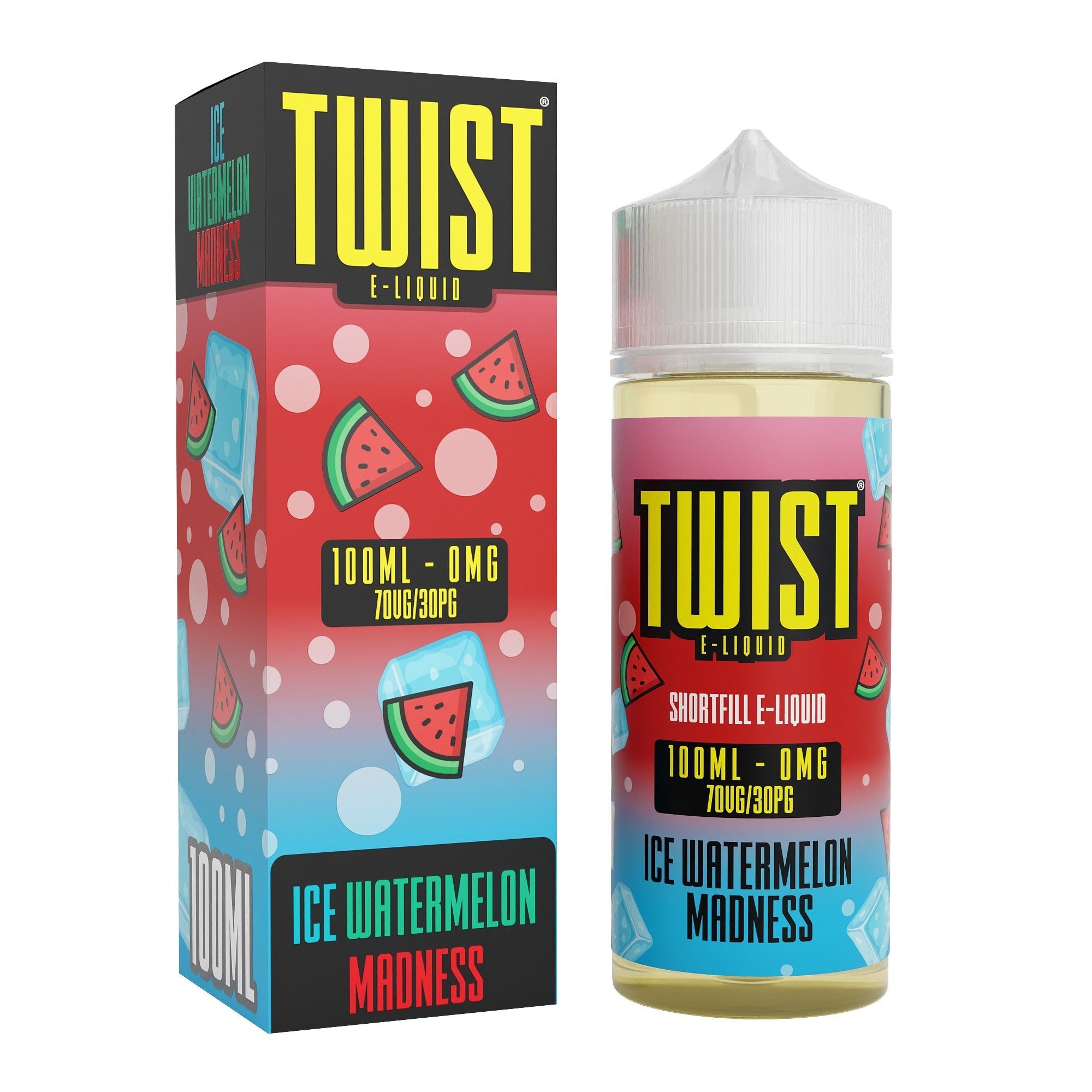 Ice Watermelon Madness 100ml E Liquid Twist Liquids