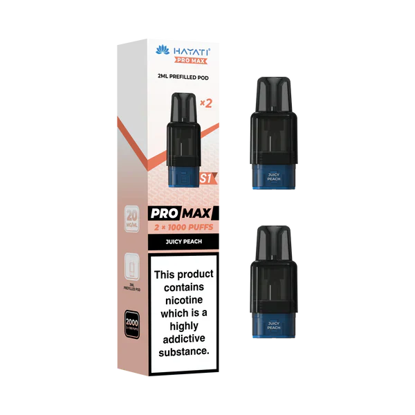 Hayati Pro Max S1 1000+ Prefilled Pods