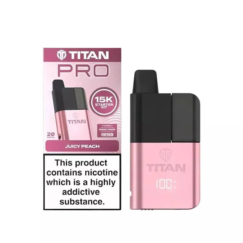 Titan Pro 15K Puffs Prefilled Pod Kit