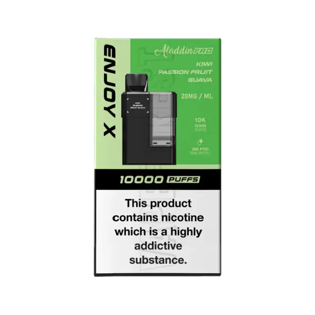 Aladdin Pro Enjoy X 10000 Prefilled Pods  - Box of 5