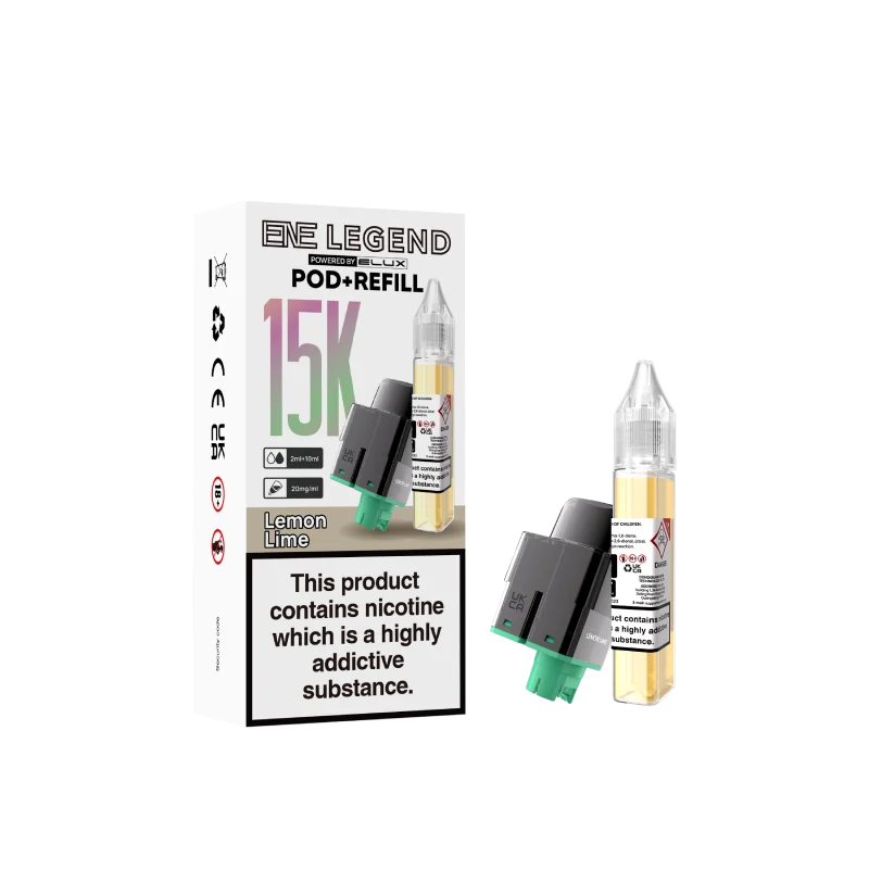 Elux ENE Legend 15K Refill Pods - Box of 5