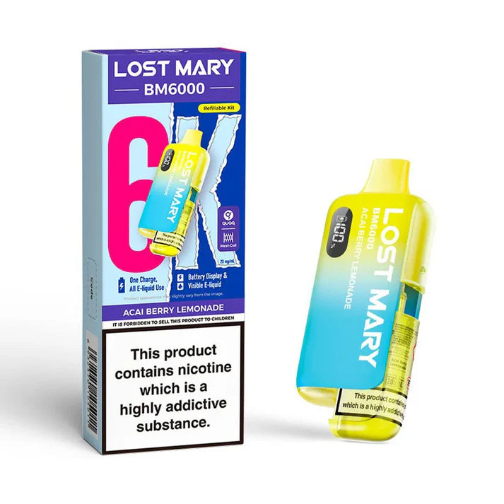 Lost Mary BM6000 Prefilled Pod Kit Bundle