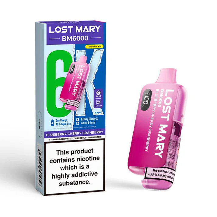 Lost Mary BM6000 Prefilled Pod Kit Bundle