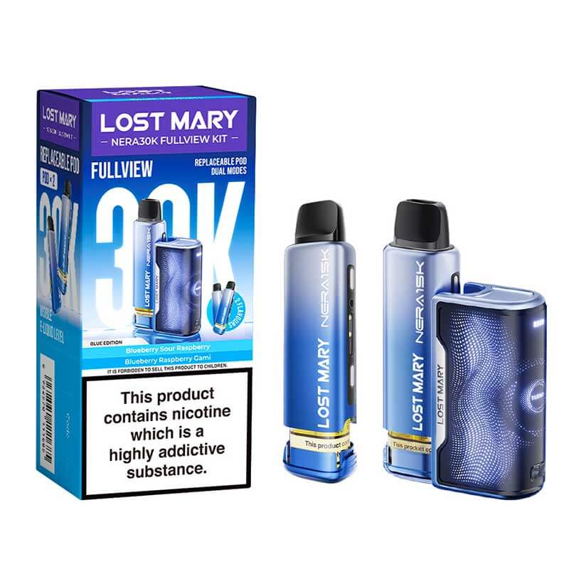 Lost Mary Nera 30K Fullview Prefilled Pod Kit - Box of 5