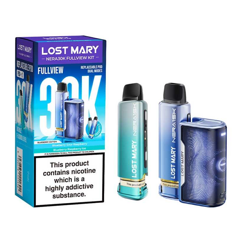 Lost Mary Nera 30K Fullview Prefilled Pod Kit - Box of 5